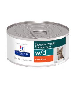 Hill's Prescription Diet w/d Feline Geschnetzeltes mit Huhn (Dose)