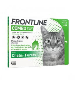 Frontline Combo Katze- Pipetten gegen Flöhe und Zecken