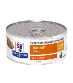 Hill's Prescription Diet c/d Multicare Feline Geschnetzeltes mit Huhn (Dose)