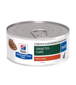 Hill's Prescription Diet m/d Feline Katzenfutter mit Leber (Dose)