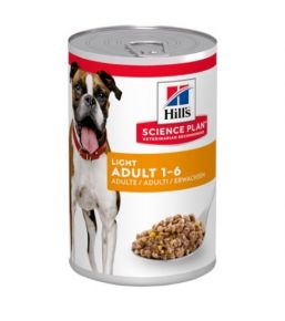 Hill's Science Plan Canine Adult Light mit Huhn - Dosen