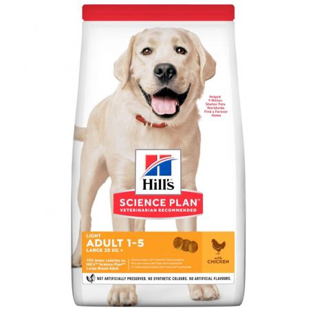 Hill's Science Plan Canine Adult Light Large Breed - Trockenfutter für Hunde