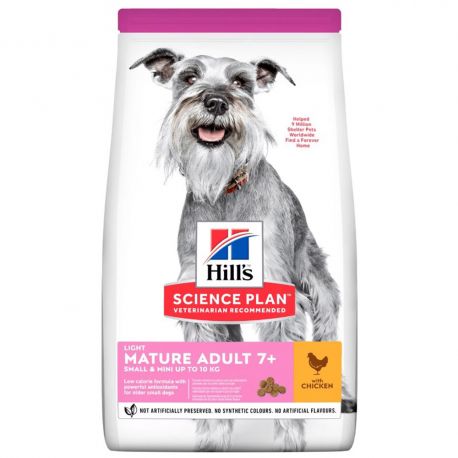 Science Plan Canine Mature Adult 7+ Mini Light - Trockenfutter für Hunde