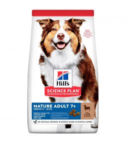 Hill's Science Plan Canine Mature Adult 7+ alle Rassen mit Lamm und Reis