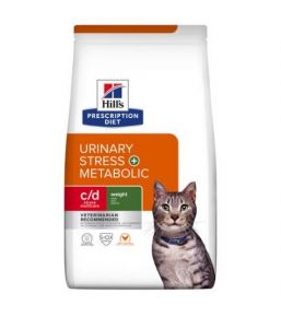 Hill's Prescription Diet c/d Feline Urinary Stress + Metabolic - Kroketten