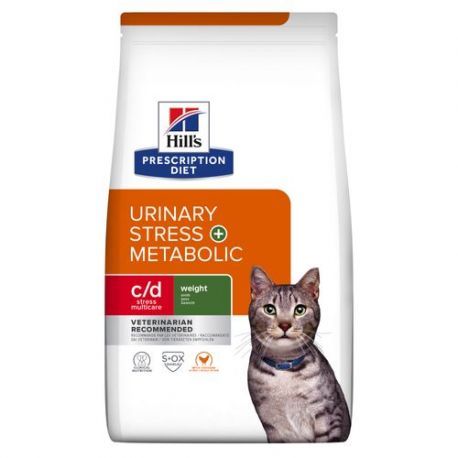 Hill's Prescription Diet c/d Feline Urinary Stress + Metabolic - Kroketten