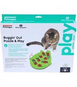 Buggin' Out Puzzle & Play - Intelligenzspiel für Katzen - Nina Ottosson