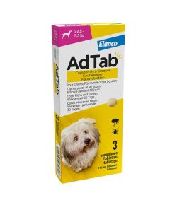 AdTab - Kautabletten gegen Flöhe & Zecken für Hunde