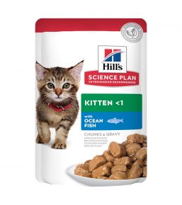 Hill's Science Plan Kitten Fisch - Portionsbeutel