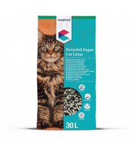 Covetrus Katzenstreu aus Recyclingpapier 30 L