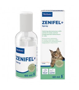 Zenifel Relaxationsspray mit Pheromonen für Katzen