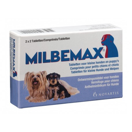 Milbemax - Entwurmung für Welpen und kleine Hunde